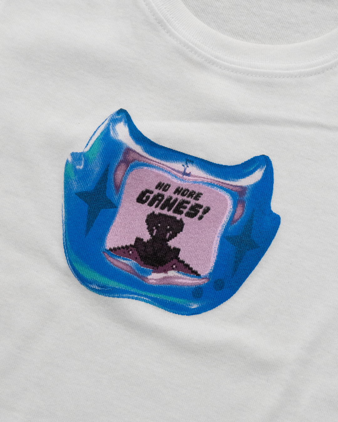 NO MORE GAMES GIRL BABY TEE