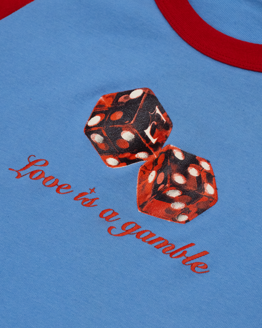 Love Is A Gamble Baby Tee