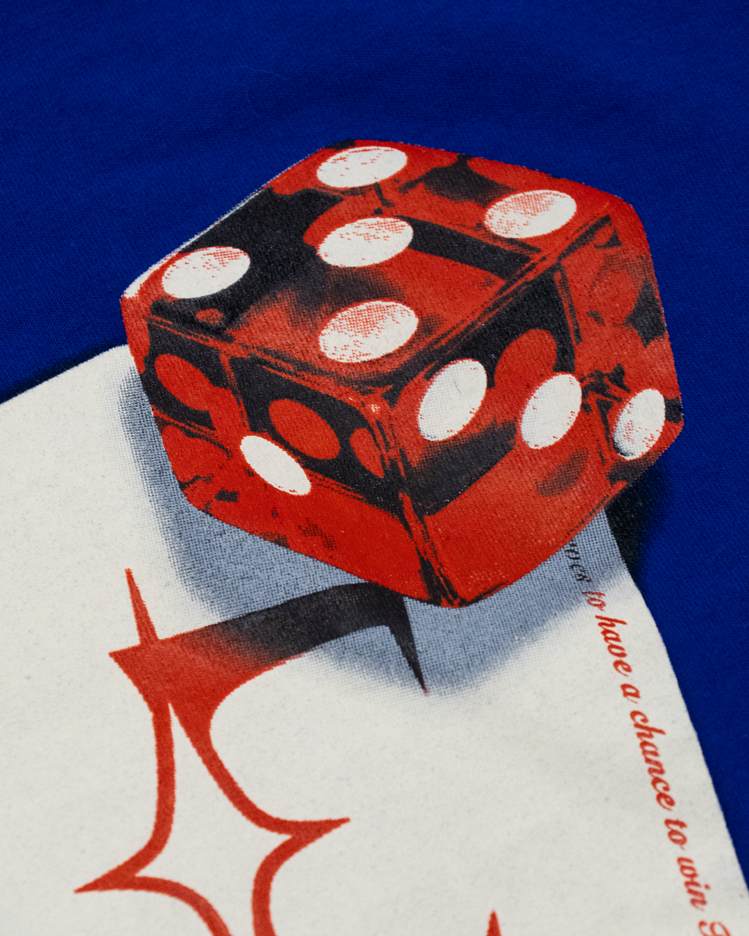 Blue Love Is A Gamble Tee