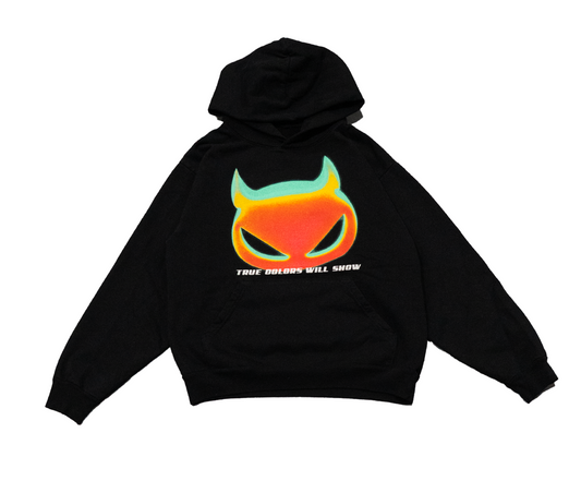 True Colors Black Hoodie