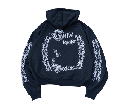 Grey Zip Up Time Together