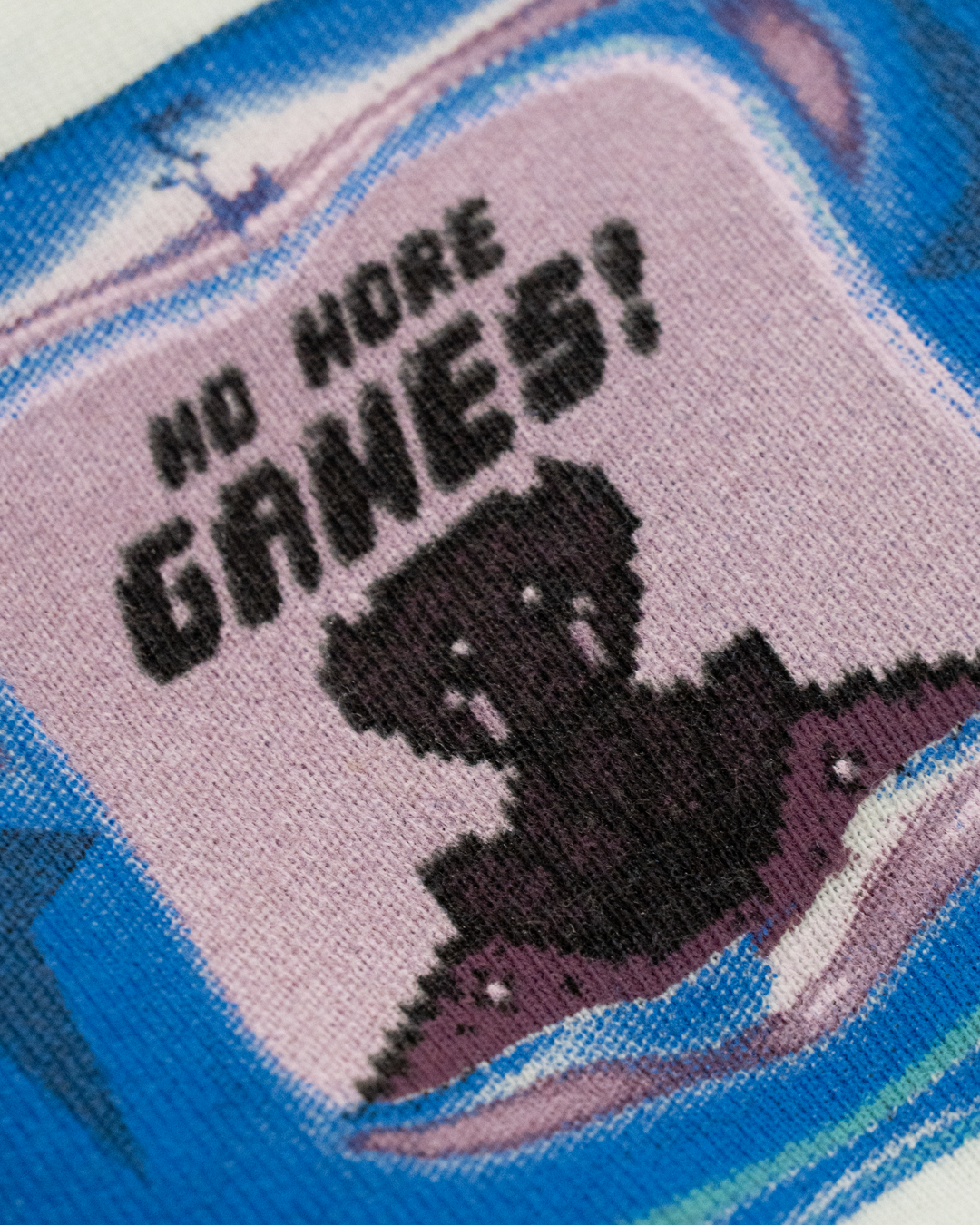 NO MORE GAMES GIRL BABY TEE