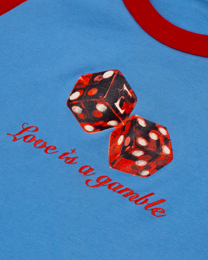 Love Is A Gamble Baby Tee